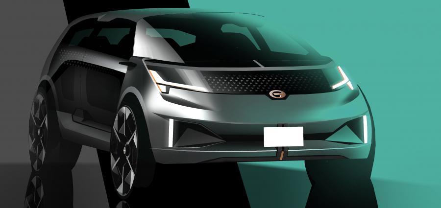 Эскиз GAC Entranze EV 2019 года  (фото 8 из 33)